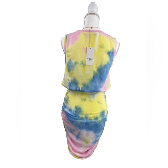 NWT Vici Tie Die Dress ~ Sz Small - Picture 3 of 6